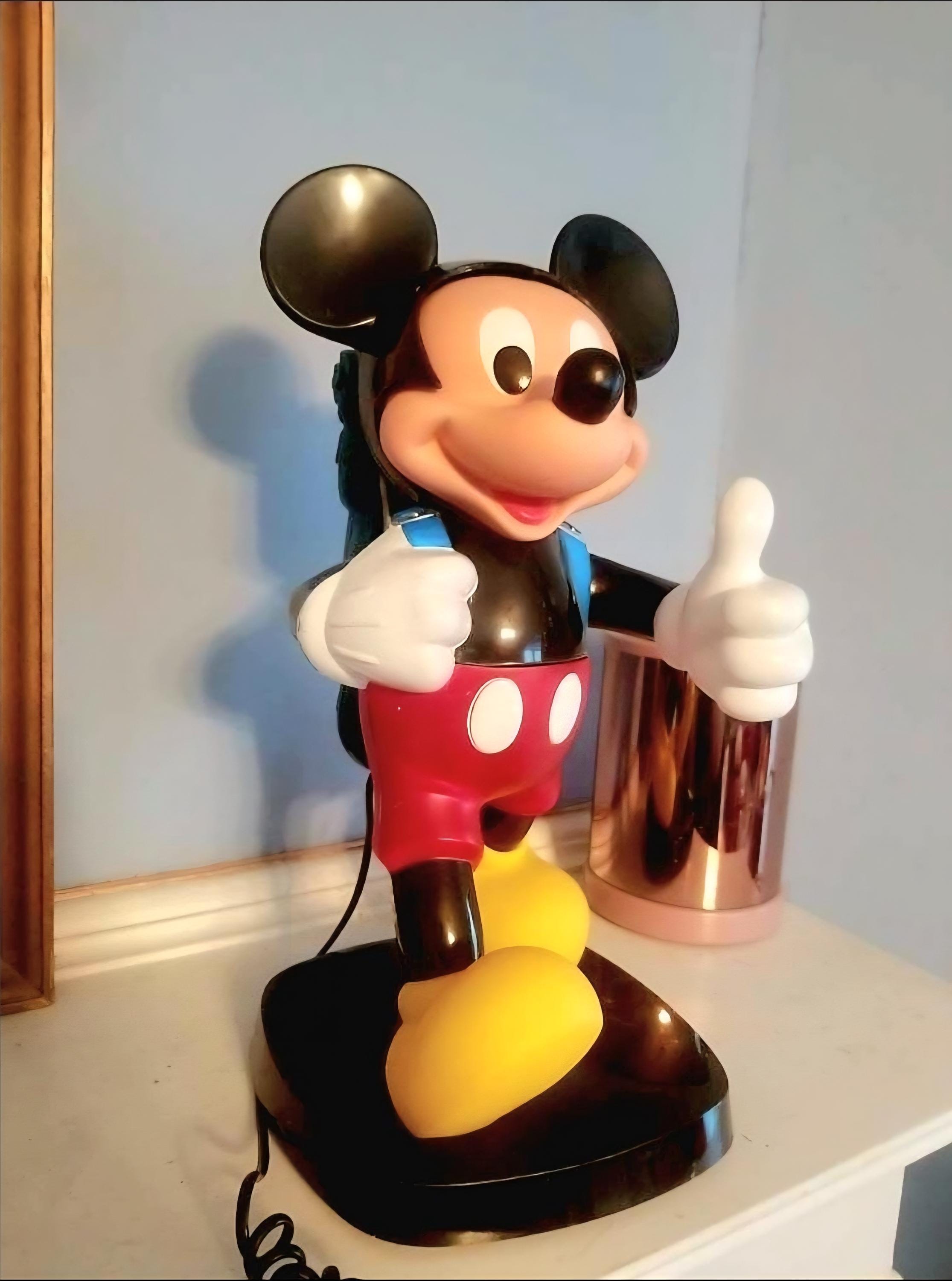 Mickey Mouse 1980's Phone - Etsy