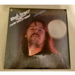 Vintage Bob Seger and the Silver Bullet Band Night Moves Record 1976 Vinyl Album Capital Records