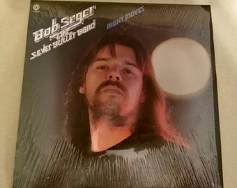 Vintage Bob Seger and the Silver Bullet Band Night Moves Record 1976 Vinyl Album Capital Records
