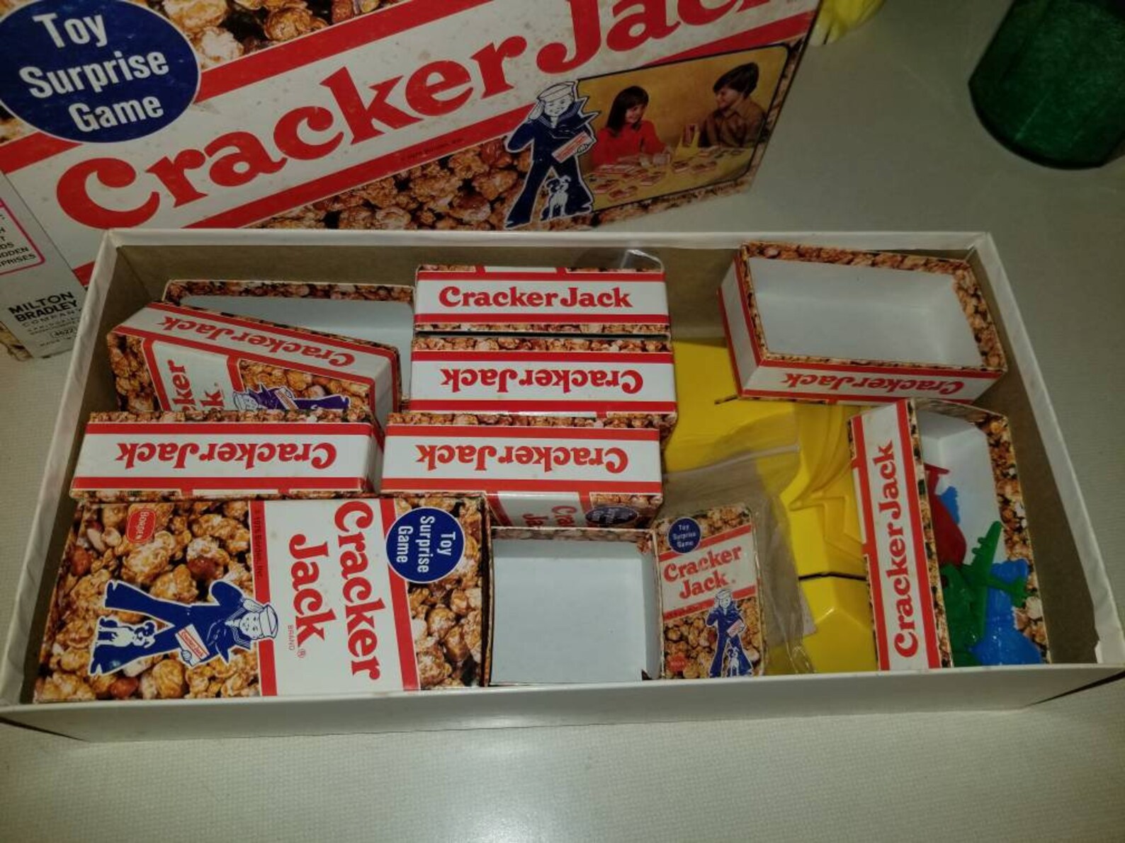 Vintage Cracker Jack Game Complete 1976 Board Game Matching Etsy
