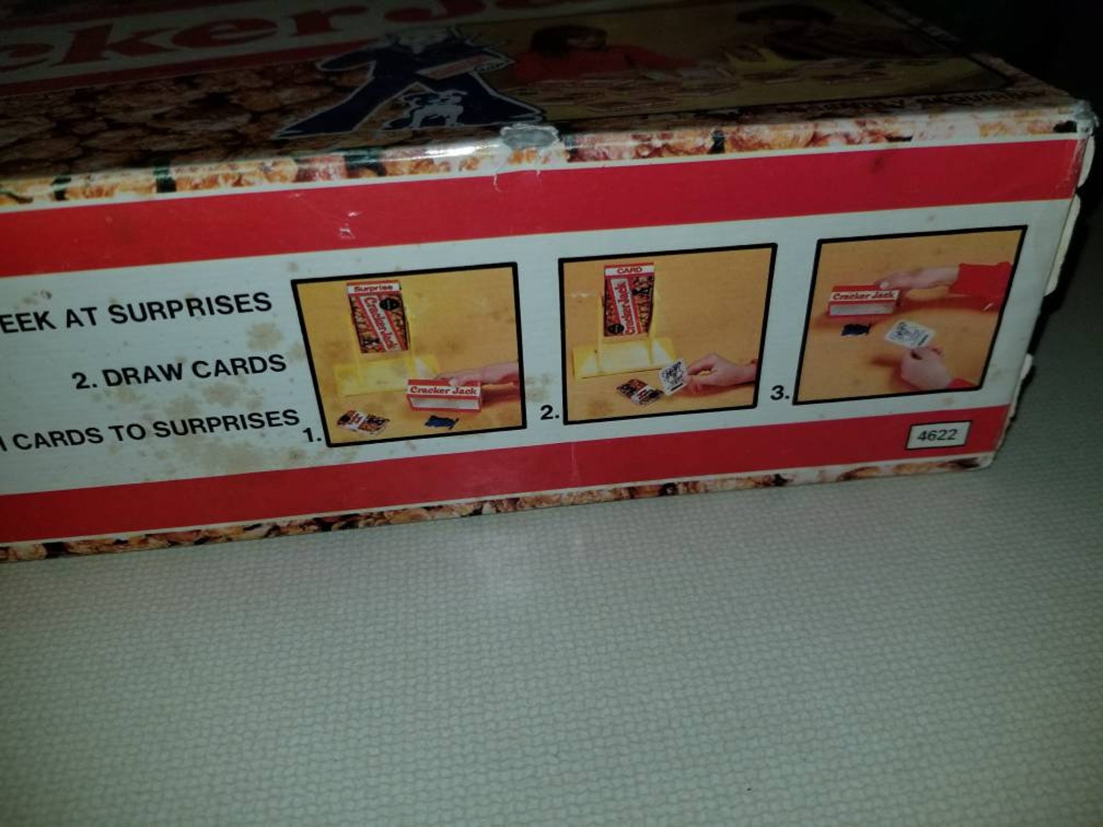 Vintage Cracker Jack Game Complete 1976 Board Game Matching Etsy