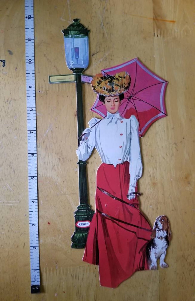 Vintage Die Cut Kraft Advertising Cut Outs Early Ad Displays Etsy UK