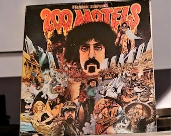 1971 Frank Zappa 200 Motels Double Vinyl Album United Artists Complete with Booklet