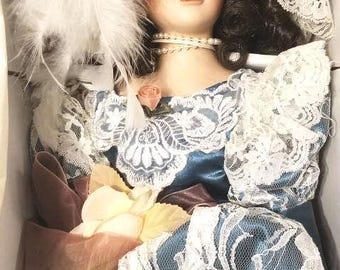 Vintage Chantell Collection Porcelain Doll 26&quot; Anita Southern Belle Doll Mint Condition Limited Edition Porcelain Doll Collectible