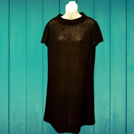 black knit a line dress A Line Scoop Short Sleeves Lace African Wedding Dresses Sequins –  MyChicDress main image 1