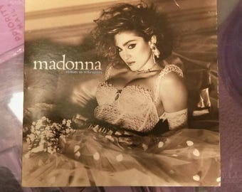 Vintage Vinyl Madonna Like a Virgin Record Album 1984 LP Original Complete