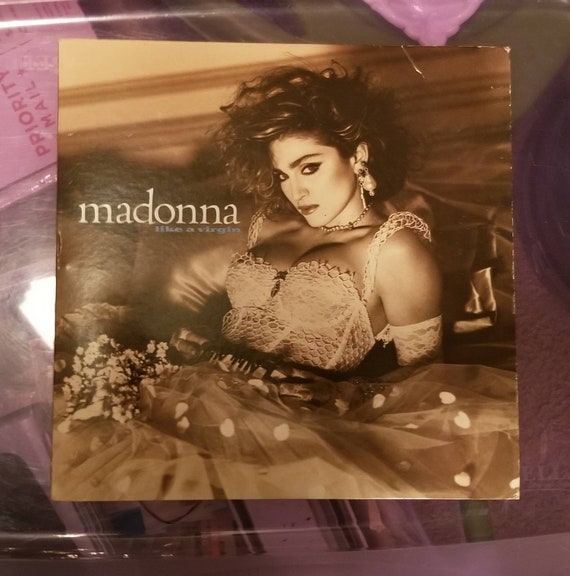 Vintage Vinyl Madonna Like a Virgin Record Album 1984 LP Original