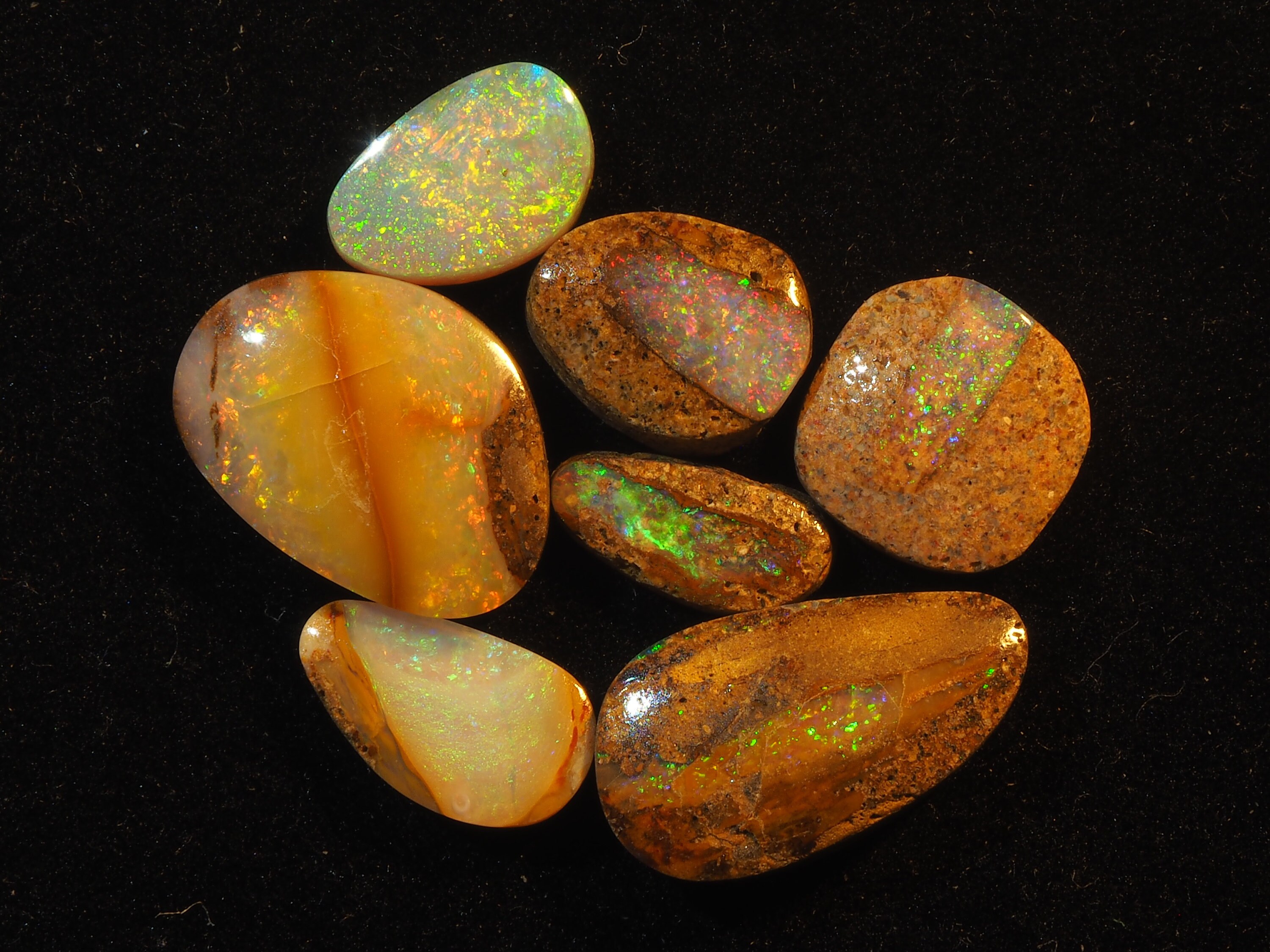 Australian Crystal Pipe Opal Parcel Wood Replacement Opals 9.1 Etsy