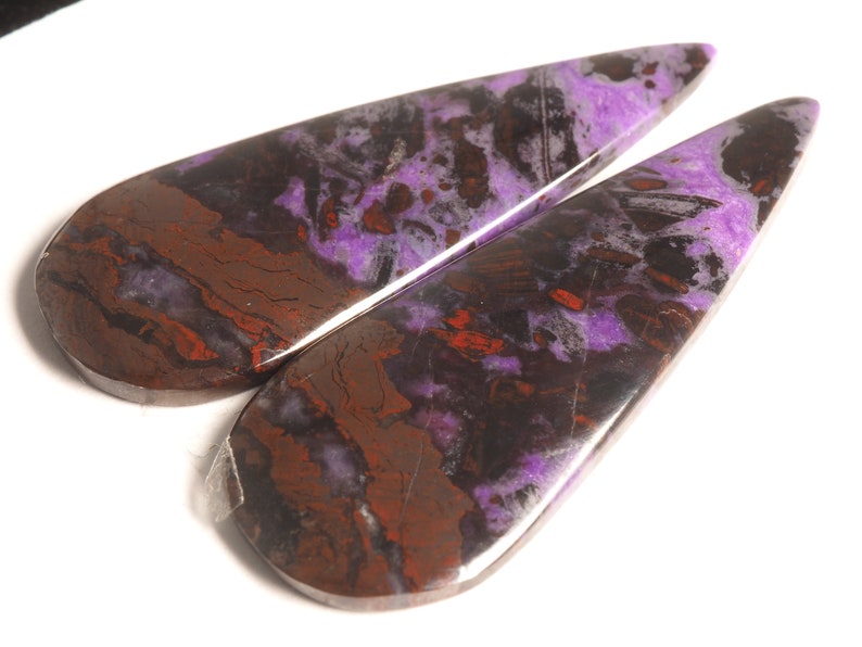 christmas clearance christmas gifts Sugilite Cabochon Pair