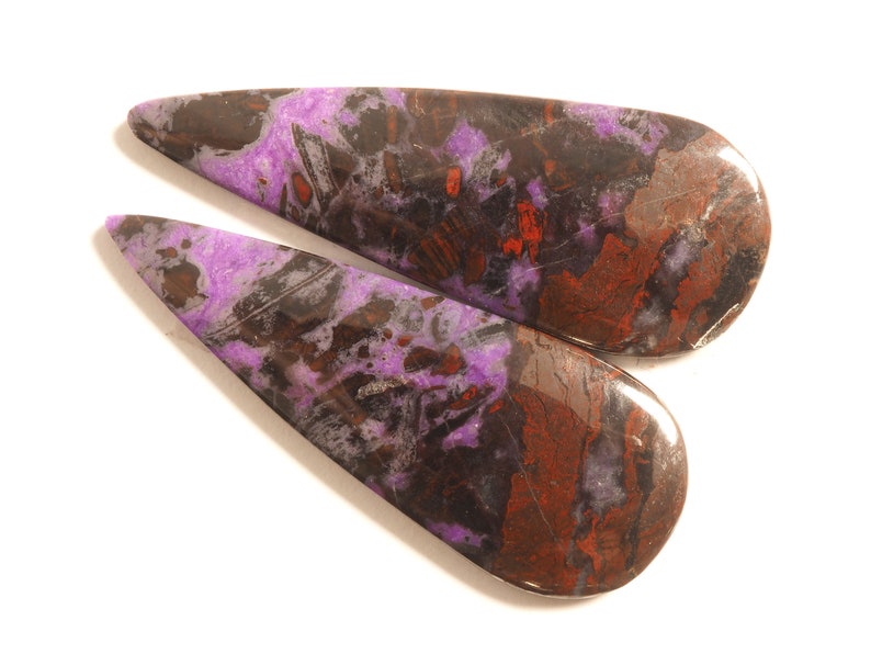 christmas clearance christmas gifts Sugilite Cabochon Pair