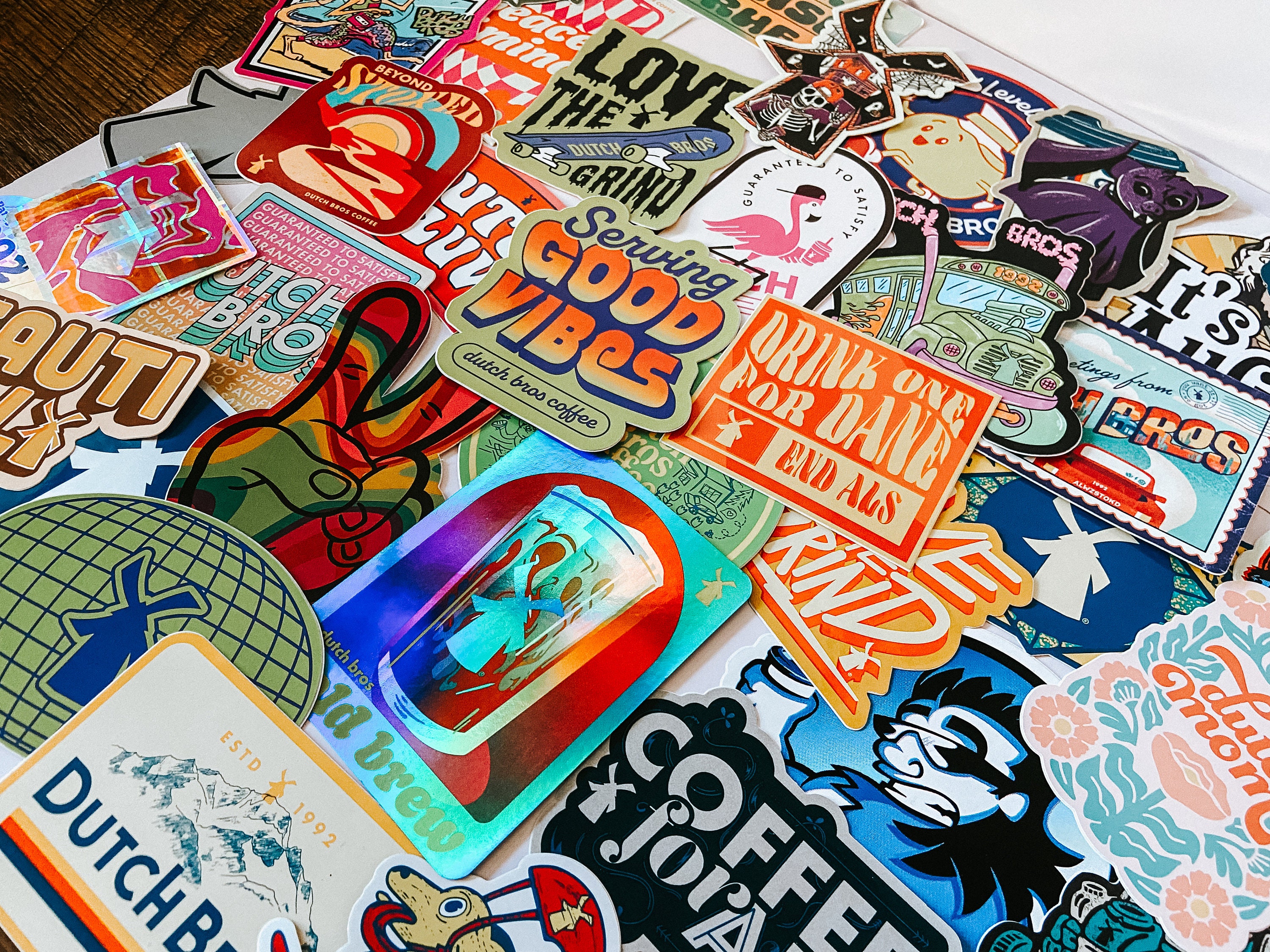 Dutch Bros Stickers | Dutch Brother Stickers | Coffee Lover Stickers ...