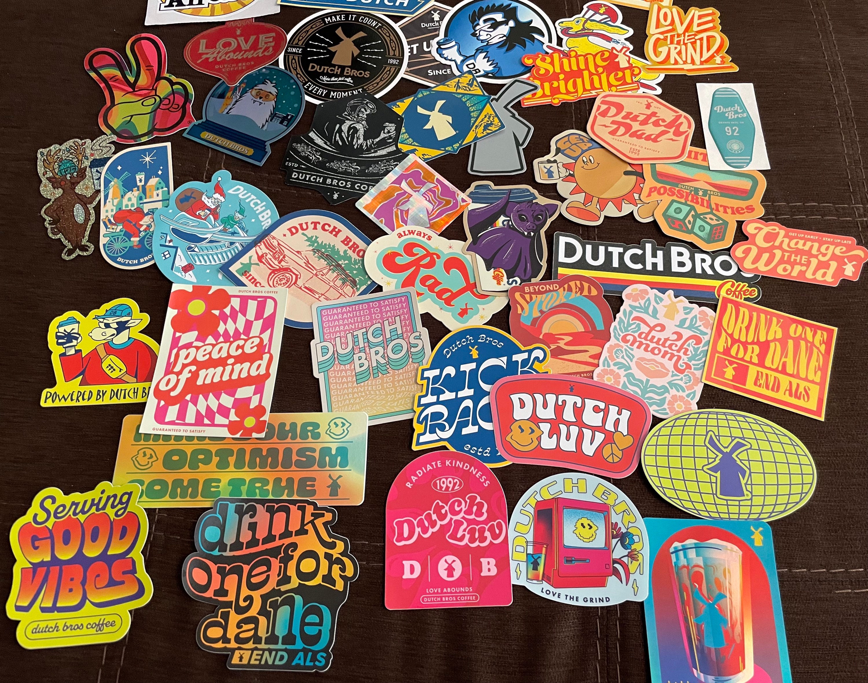 dutch bros mother's day sticker