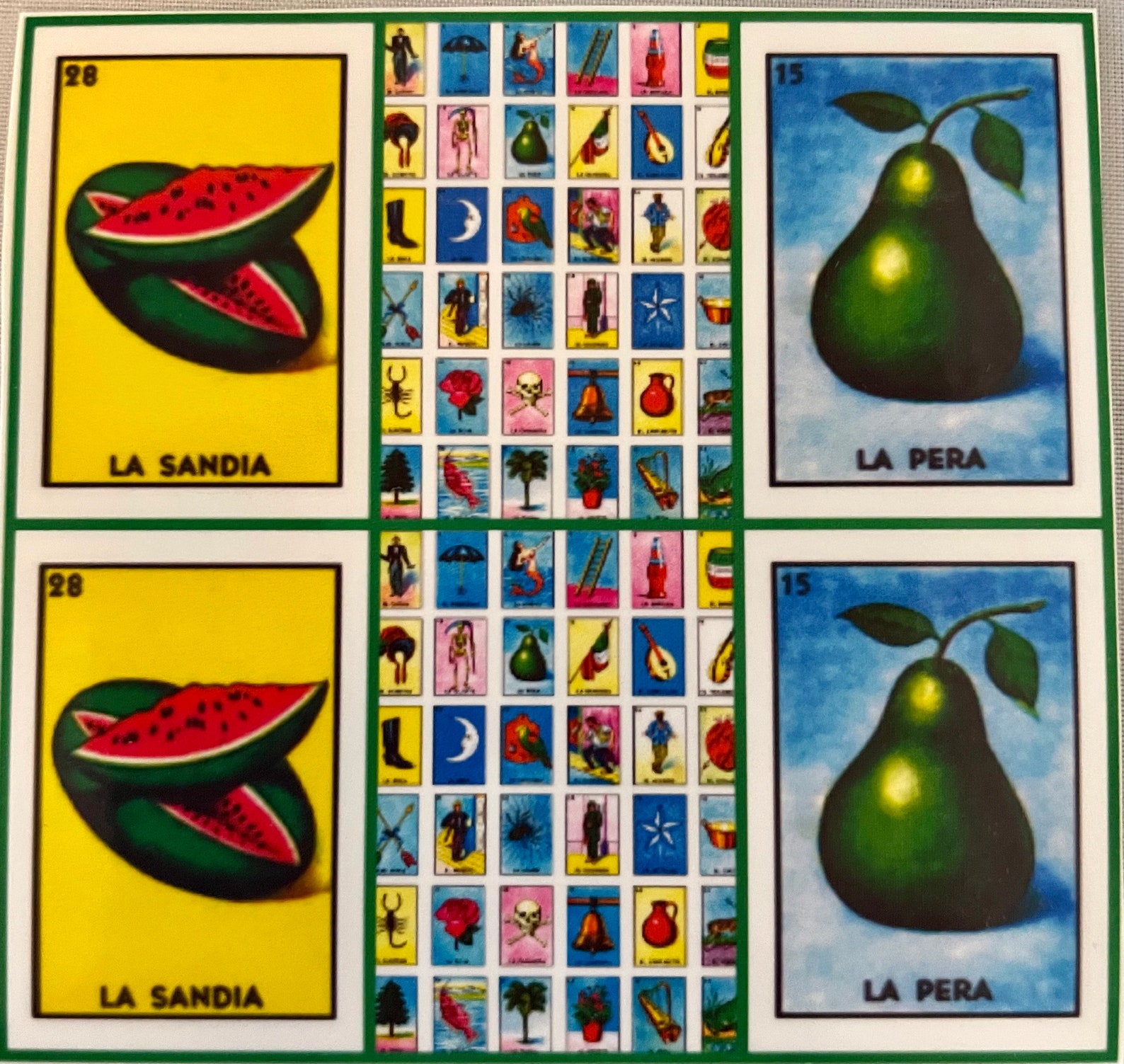 La Loteria Waterproof Sticker Cute Stickers - Etsy