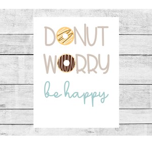 Donut Signs Bundle Printables Donut Themed Party Kidsdrive | Etsy