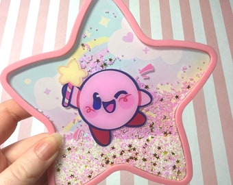 Dessous de verre étoilé Kirby