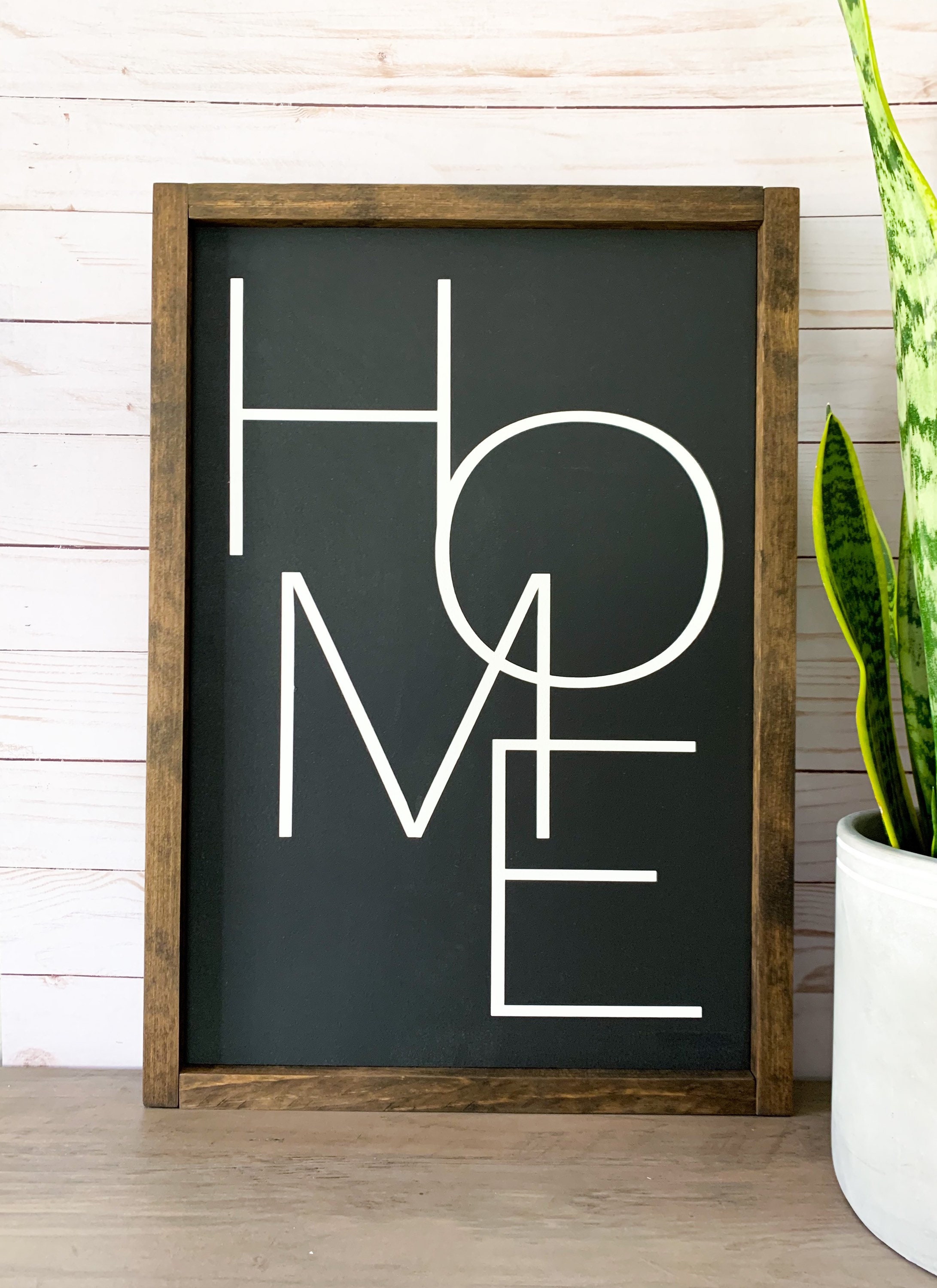 Home Sign Modern Farmhouse Sign Farmhouse Decor Wall Etsy