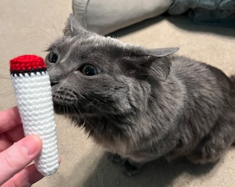 Crochet Catnip Joint Toy Funny Cat Lover Gift