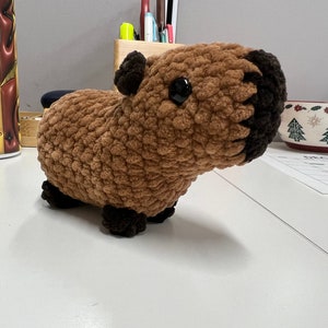 Crochet Capybara Plush | Handmade | Amigurumi Capybara| Animal lover gifts | READY TO SHIP