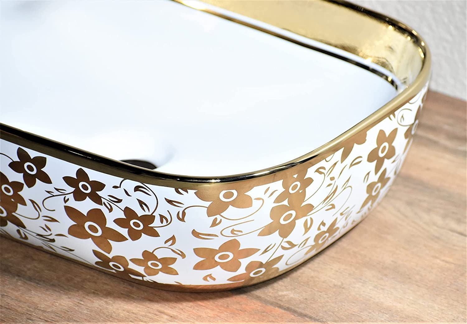 Cerámica única por encima del mostrador / encimera Lavabo de | Etsy