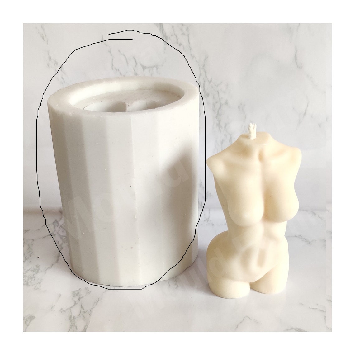 Female and Male Torso Moulds Etsy