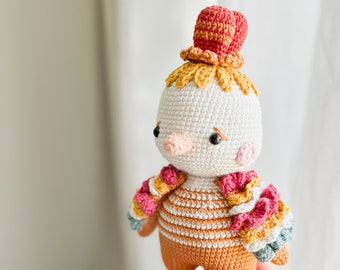 Hen Crochet Pattern | Digital Download | Chicken | Easter | Toy | DIY | Amigurumi | Bird | Farm Animal