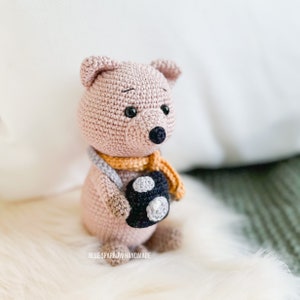 Crochet Quokka Pattern | Amigurumi Animal | Handmade Toy | Children’s Gift | Knitting | Australian Animal | Plushie | knitting