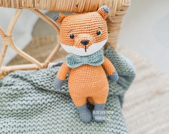 Häkelanleitung Fuchs | Amigurumi | Spielzeug | Stricken | Plüschtier | Digitales PDF | Anleitung