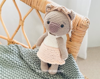 Crochet Wombat Pattern | Amigurumi | Toy |  Plushie | Digital PDF | Australian Animal | Knitting