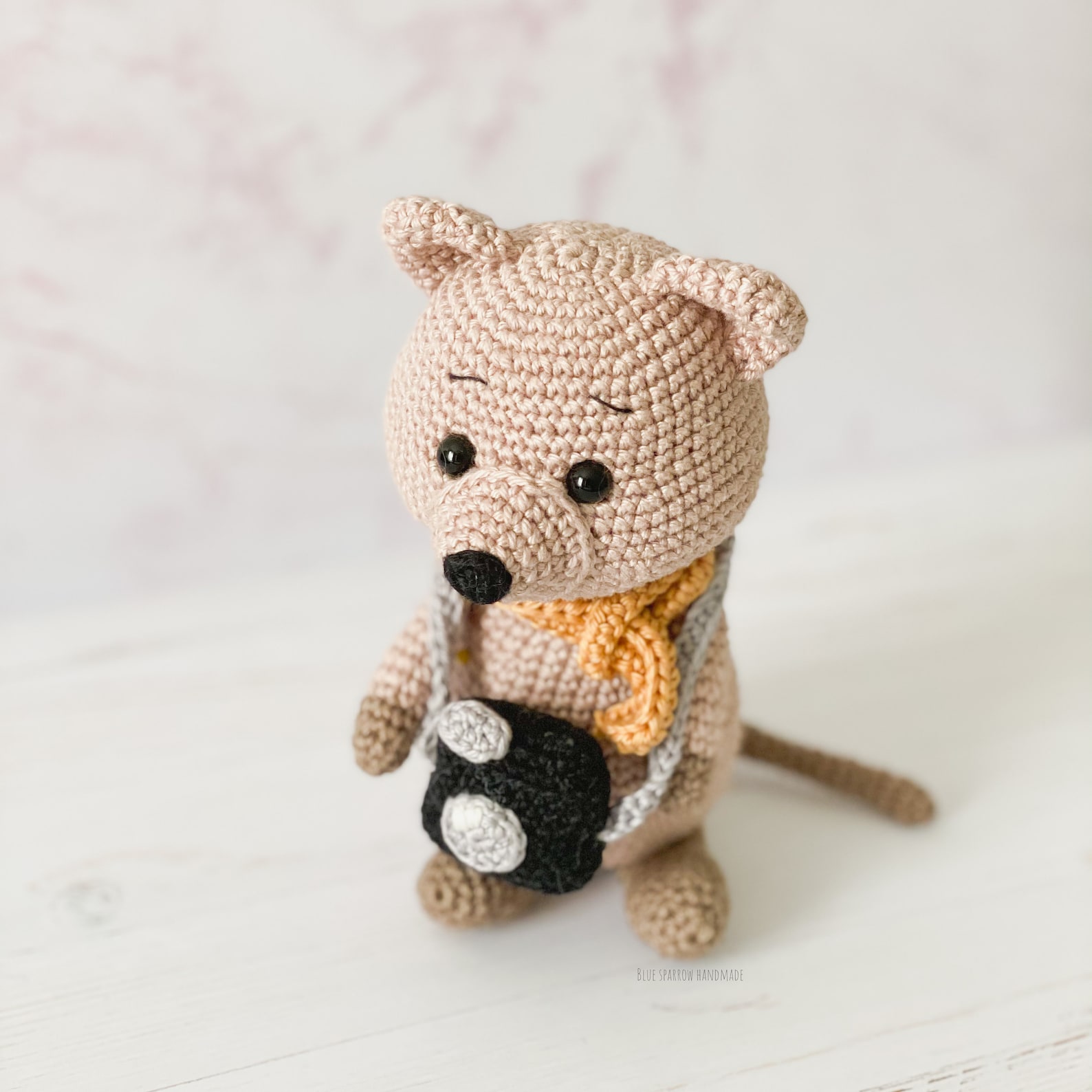 Crochet Quokka Pattern Amigurumi Animal Handmade Toy Etsy Australia