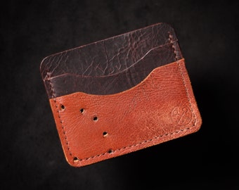 Vintage Baseball Glove Leather Minimalist Wallet