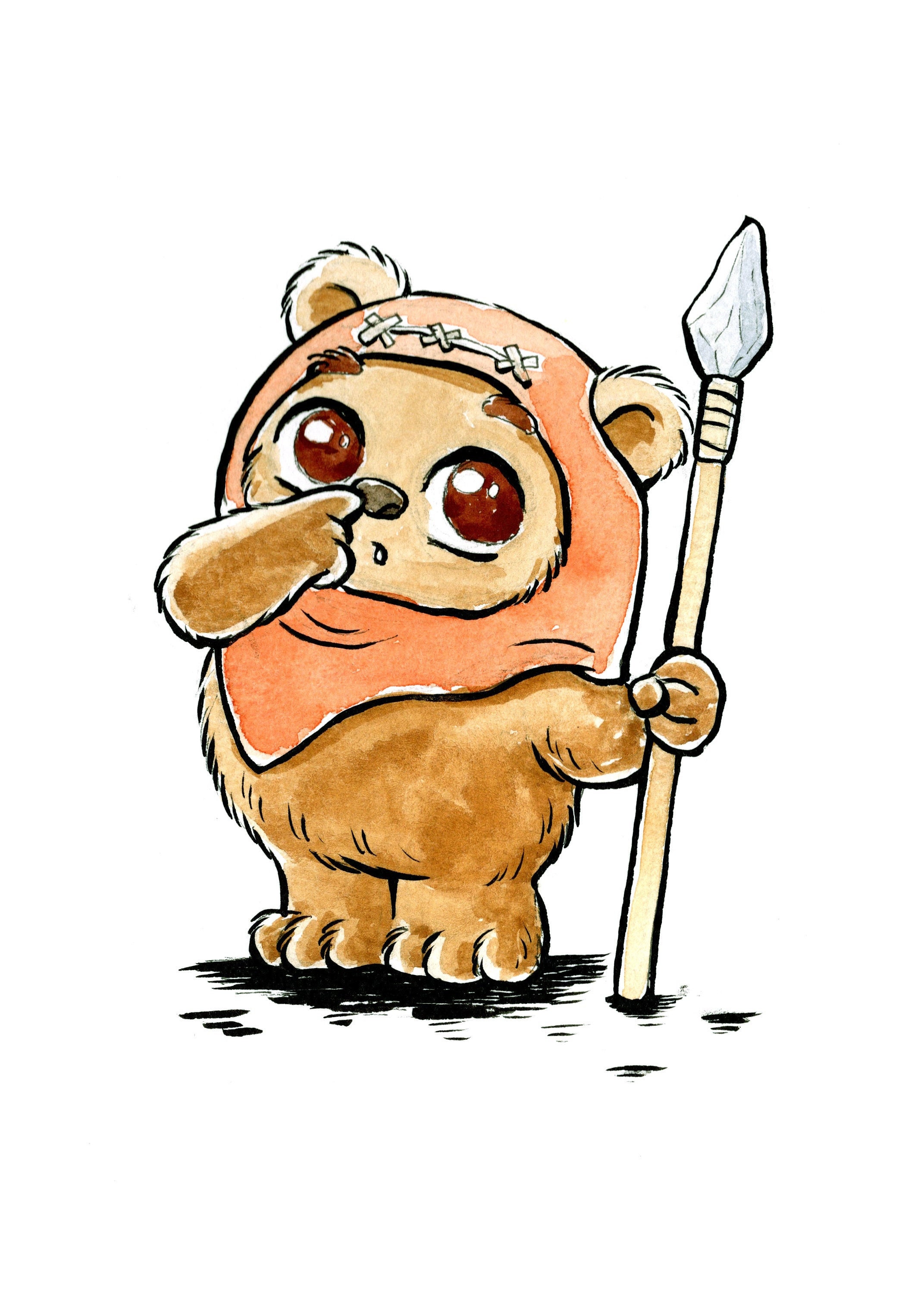 Baby Ewok gunk