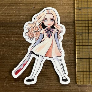 M3GAN 3" vinyl stickers