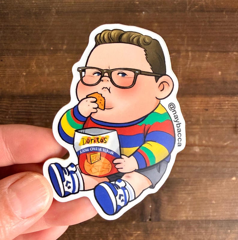 Delightful Derek 3” Matte Vinyl Stickers - Etsy
