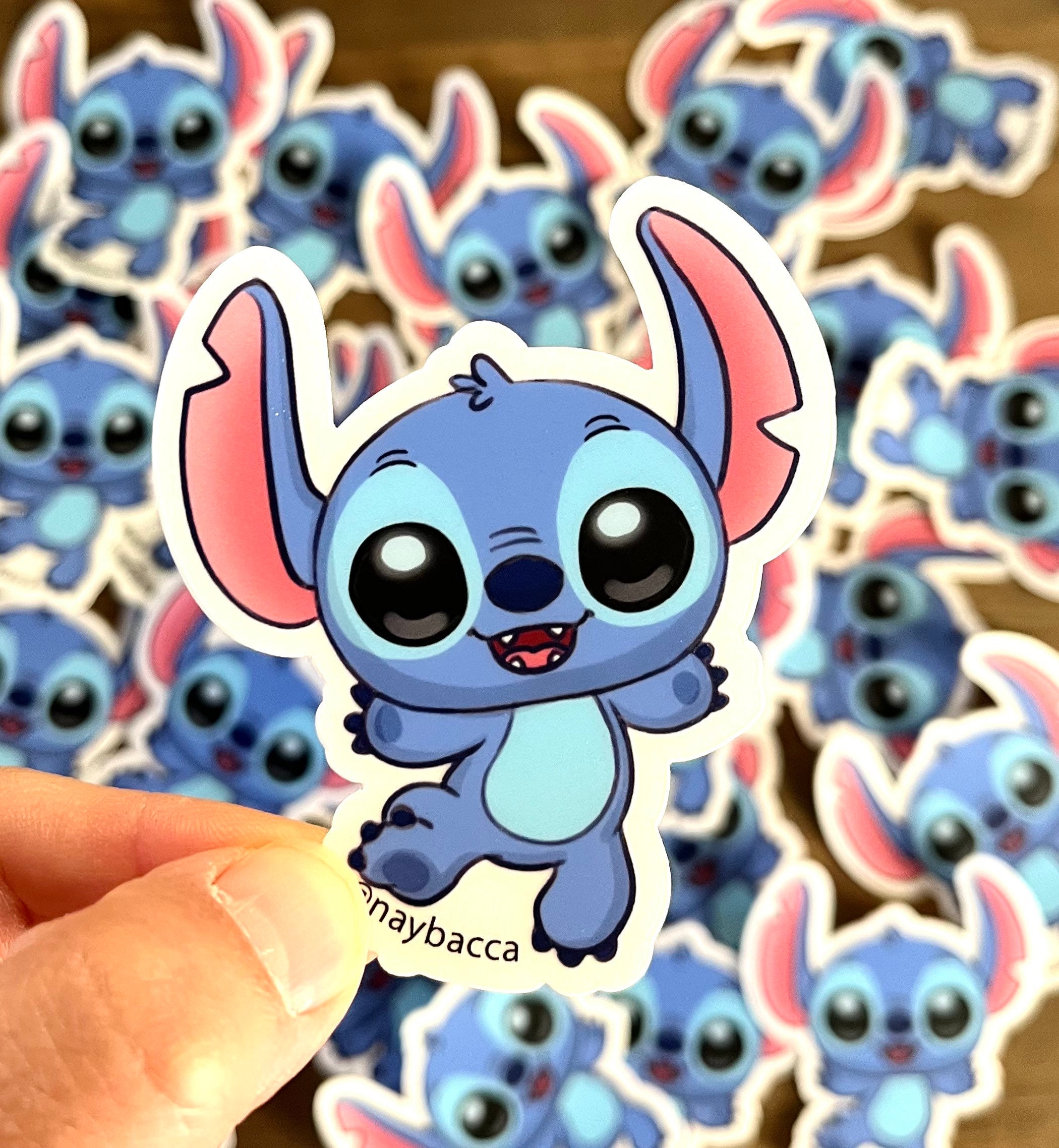 Stitch love  Sticker for Sale by Seven Store