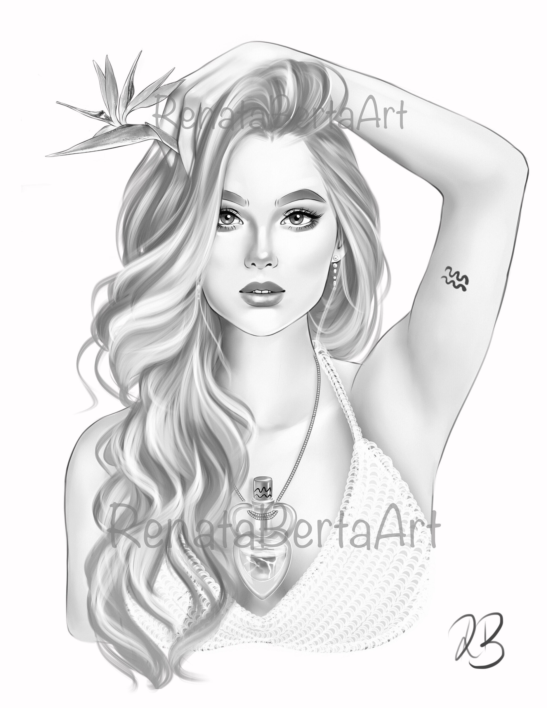 ●【Artist Proof】 Lady Caleria Venetian Fantasy woman Sculpture. Limited Edition | Lladró