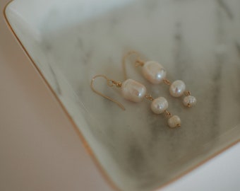 Pearl Earrings, Wedding Earrings, Bridal Earrings, Dangle Earrings, Statement earrings