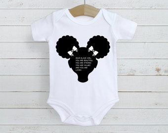 Black History Month Melanin Beauty in Every Shade Black Pride Girls Onesie Baby Bodysuit Black History Month Melanin Beauty in Every Shade Black Pride Girls Onesie Baby Bodysuit