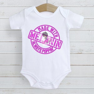 Made With Melanin Always Poppin Onesie | Baby Girl | Black Love | Baby Shower Gift | Black Excellence | Black History Month | Black Babies