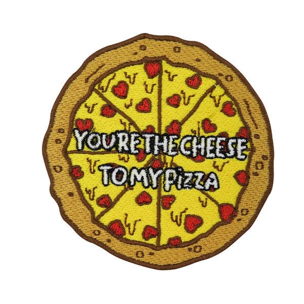 Patch zum Aufbügeln Your The Cheese to My Pizza | Fast Food Essen Patches, Pasta Bügelflicken, Lustig, Witzig Flicken, Aufnäher Finally Home