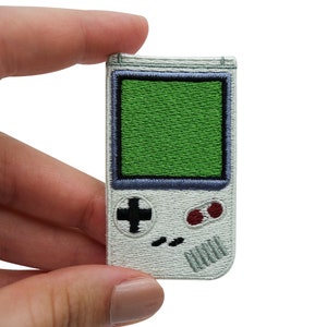 Old School Game Boy Iron-On Patch | Vintage, retro games patches, iron-on patches, patches, Nintendo Super Mario Finally Home