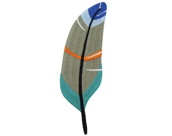 Patch feather iron-on patch | Animals bird iron-on patch, bird feather plumage iron-on patch, birds ostrich swan patches
