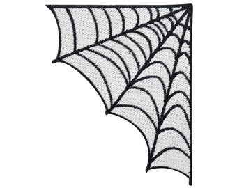 Halloween Spiderweb Iron-On Patch | Spider Patches, Witch Iron-On Patch, Spiderweb Patch, Spider Vampire Web Patch Finally Home