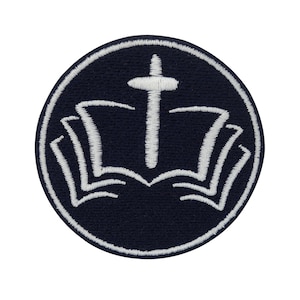 Church Patch Collection: Bible Cross Iron-On Patch | Christian Patches, Fish Iron-On Patch, Jesus Christ Finally Home