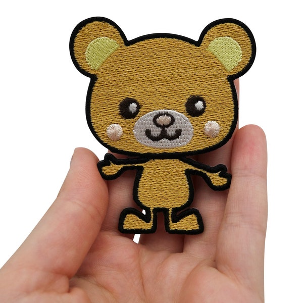 Iron-on patch baby bear | Animals Teddy Children's Patches, Iron-On Patches, Patches Teddy Bear Winnie Pooh Janosch Braun Finally Home