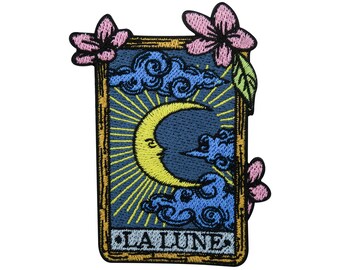 Patch zum Aufbügeln Der Mond Astrologie | Blumen Patches, Wolken Bügelbild, Erde Nacht Flicken Stern Aufnäher Weltall Aufbügler Finally Home