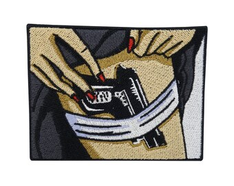 Iron-on patch: Don't worry, I got a Gun Girl | Sexy patches, weapon iron-on patches, art patches, gangster women patches Finally Home
