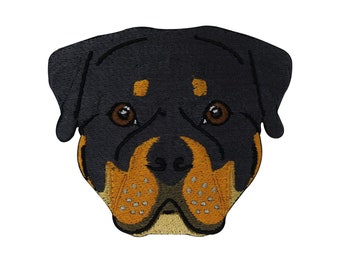 Patch zum Aufbügeln Rottweiler Hund | Hunde Patches, Tier Dog Welpe Bügelflicken Kinder Flicken, Pfoten Aufnäher Hundeaufnäher Finally Home