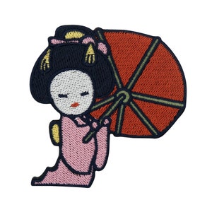 Iron-on patch Japanese woman | Japan patches, iron-on patches, cute iron-on patches, anime patches, cute iron-on patches, Fuji Mountain Finally Home
