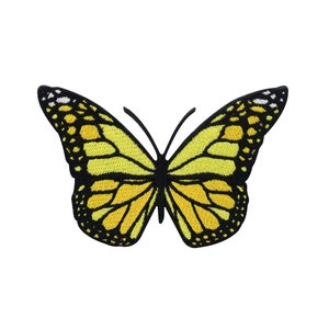 Iron-on Patch, High-Quality Yellow Butterfly, Butterfly Patches, Animal Iron-on Applique, Butterfly Iron-on Patch, Denim Jackets, Finally Home