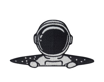 Iron-on patch astronaut from space | Space alien patches, UFO iron-on patches, astronaut patches, moon Mars patch Finally Home